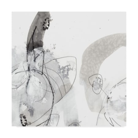 June Erica Vess 'Monochrome Gestures Iii' Canvas Art,14x14